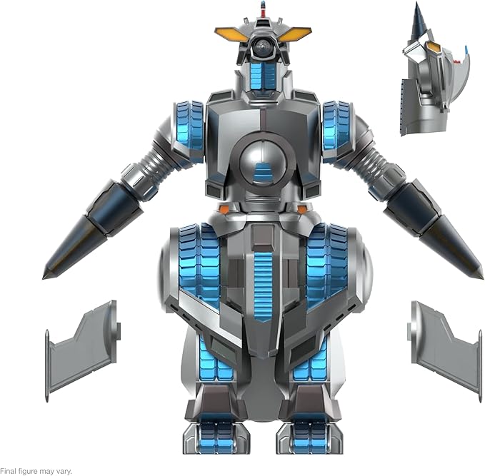 Super7 ULTIMATES! Toho HeiSei M.O.G.U.E.R.A. - 8" Toho Godzilla Action Figure with Accessories Classic Movie Collectibles and Retro Toys