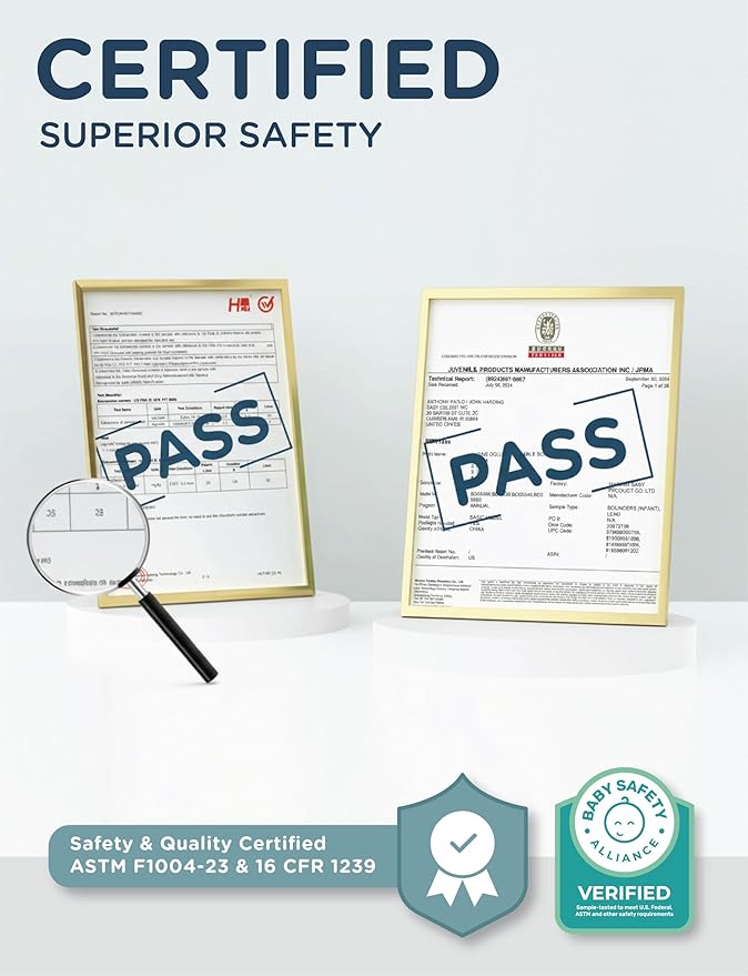 Baby Delight Alpine Deluxe Portable Bouncer | Infant | 0 – 6 Months | Driftwood Grey