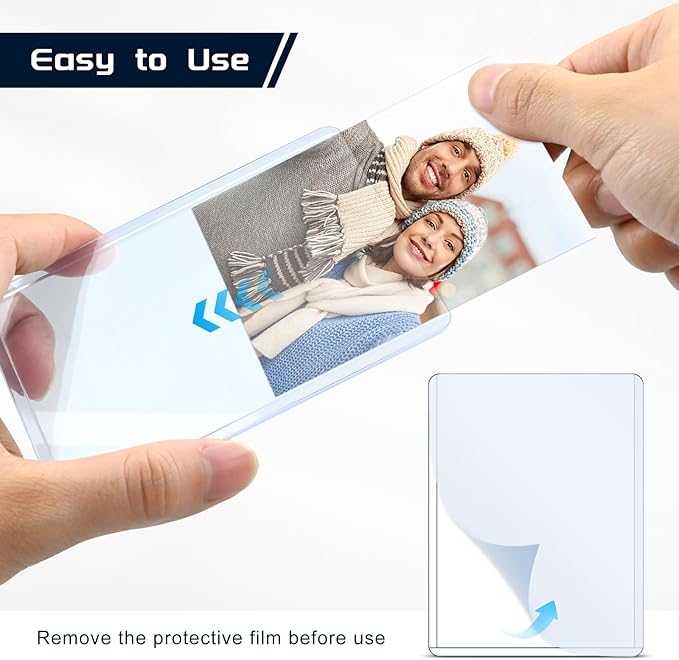 100 Pack Top Loads for Cards 3"x4" Hard Plastic Card Sleeves Baseball Card Protectors Hard Plastic Sports Card Holder for Trading Cards, Baseball Cards, Game Cards