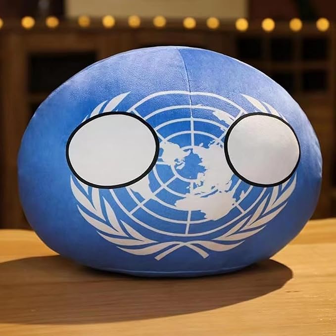 19PCS Countryballs Plushies Polandball National Plush Pillow Mini Pendant Stuffed Toys Cute Keychain Anime Plushies for Kids