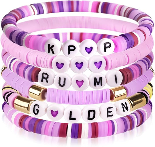 Korea-pop Bracelet for Women, Korea-Pop Bracelet Jewelry Birthday Gift for Fans, Christmas Gifts Cosplay Outfits Decor