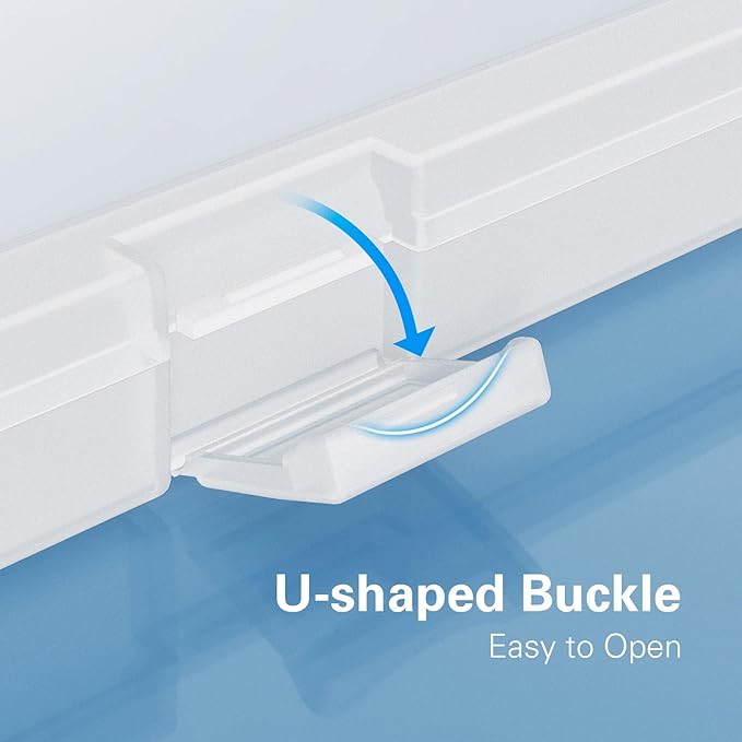 Denkee 12 x 12 Paper Storage, 4 Pack Scrapbook Paper Organizer Storage, Craft Organizers Box, Portable Storage Containers for Board Game, Craft, Art Supplies