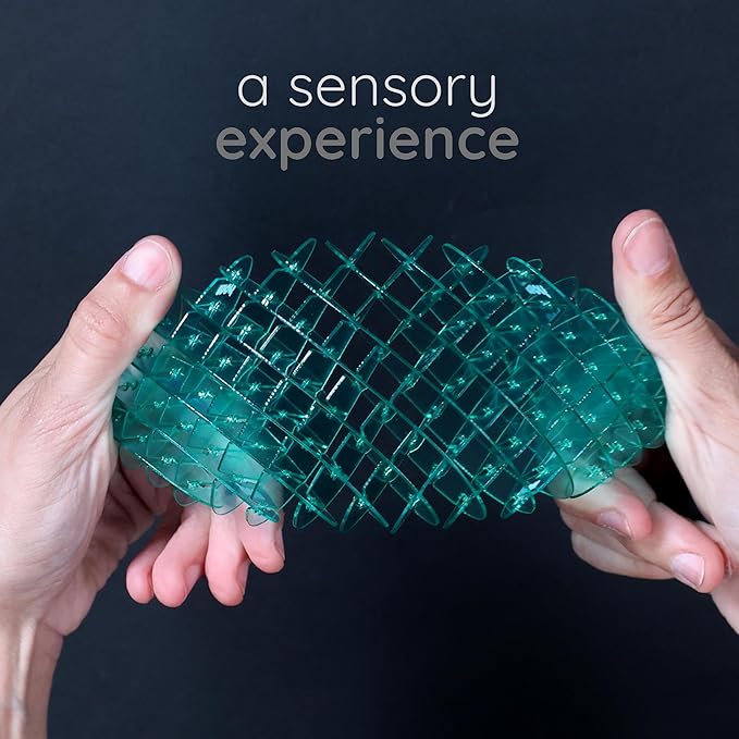 Morf Fidget Worm Toy - Flexible 3D Sensory Slug Figgy Toy for Kids, Teens, and Adults – Stretchy, Quiet, Stress and Anxiety Relief, Focus - For Play, School, Work Gifts, Great For Classroom and Office