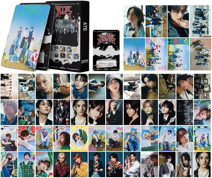 6 PACK/330PCS Skz Photocards Set Stay Lomo Card Set Merch Stray Fans Gifts