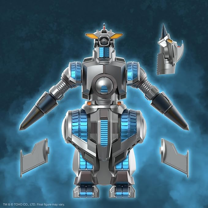 Super7 ULTIMATES! Toho HeiSei M.O.G.U.E.R.A. - 8" Toho Godzilla Action Figure with Accessories Classic Movie Collectibles and Retro Toys