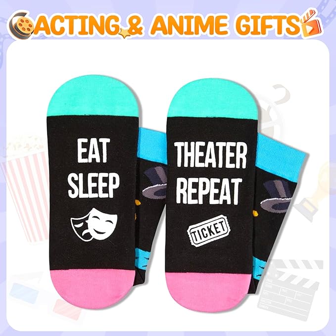 Zmart K Pop Mahjong Theater Gifts - Kpop Mahjong Musical Broadway Socks for Women Men