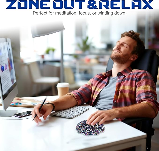 Fidget Toys, 550 PCS Magnetic Putty Sensory Toys for Stress Relief, Anxiety, Autism & ADHD, Colorful DIY Desk Fidget Toys for Teens & Adults, Office Toys Gifts for Men & Women