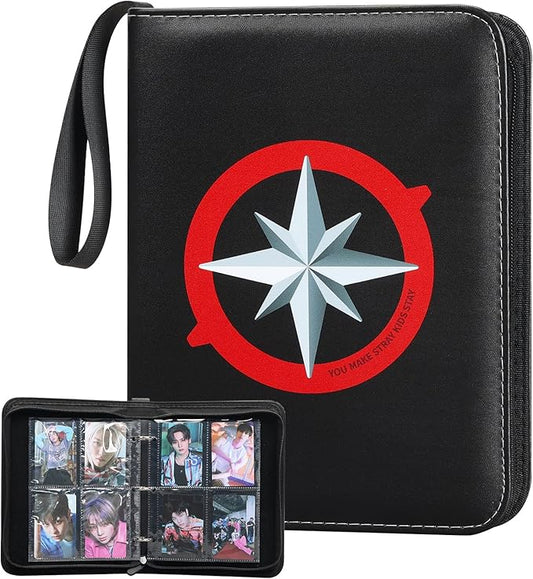 Stray Photocards Binder 400 Pockets, Skz Album Photo Card Holder Merch for Stay Fans Gifts