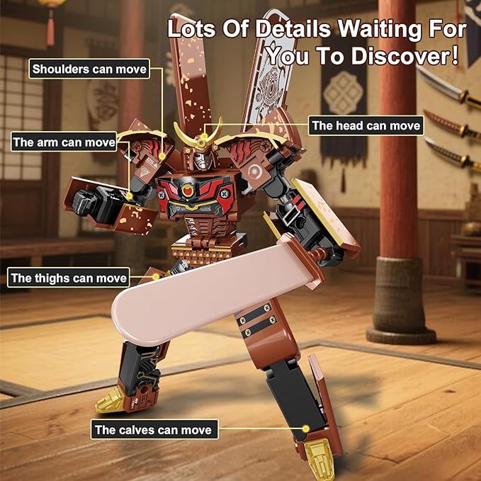 Ice Cream Transforming Toy, 2 in 1 Popsicle Transform into Robot Action Figure, DIY Transformation Figure Toys for Kids & Adults Action Figures for Boys Party Favors Gift (Green)