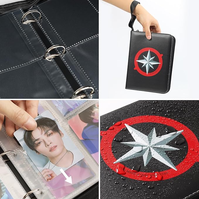 Stray Photocards Binder 400 Pockets, Skz Album Photo Card Holder Merch for Stay Fans Gifts