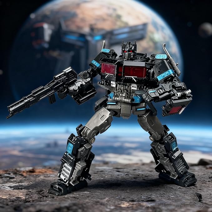 Deformation Robots Toys, 8 Inch Anime Action Figures 2 Modes Action Figure Movie Fans Anime Collectible Deformation Car Model Robot Toys for Kids Age 6+