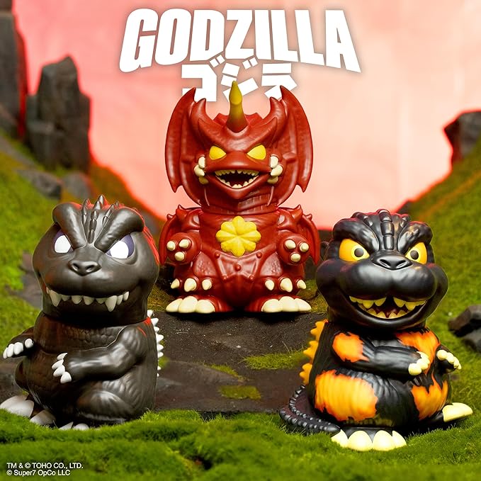 Super7 Fun! Fun! Toho Godzilla '01 Vinyl Figure - 5" Toho Godzilla Action Figure - Classic Movie Collectibles and Retro Toys