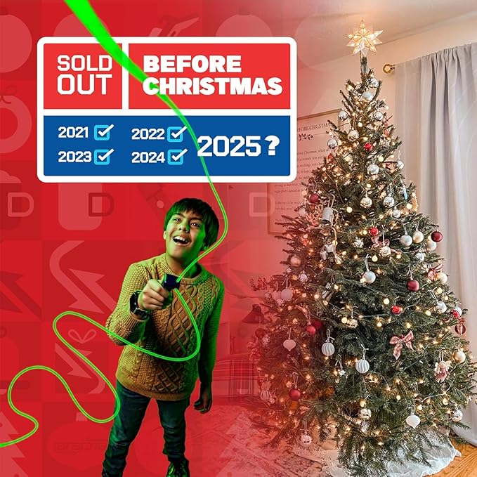 ZipString Luma - The Patented Glow-in-The-Dark Toy That Flies a Loop of String, Creates Endless Shapes and Tricks Built-in LED for Glowing Fun. Perfect STEM Gift for Kids & Adults. Wonderment Awaits