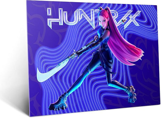 Displate Metal Poster KPop Demon Hunters (2025) - Mira KPop Hunter's Glow - Huntrix Kpop Merch - Collectible Gift - Premium Decorations Wall Art Decor Gifts Movie Posters - 12.6x17.7 in