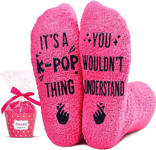 Zmart Kpop Gifts for Women - Music Lover Socks for K-pop Lovers Fans, Korean Merch