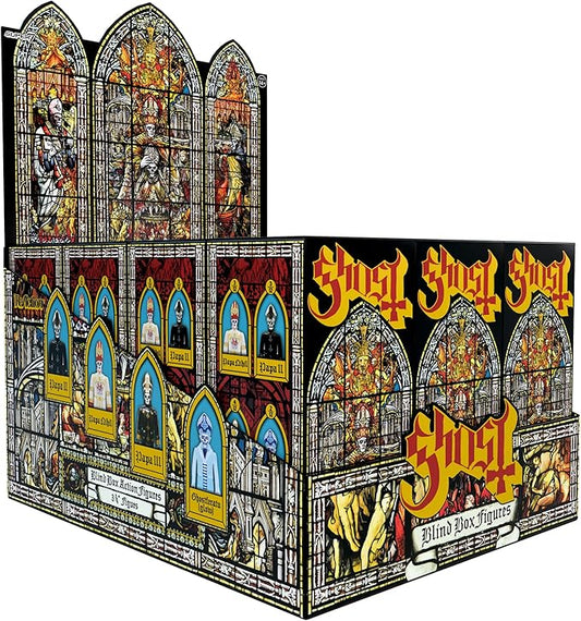 Super7 Ghost Blind Box Flat - (12 Pack) 3.75" Ghost Action Figures Heavy Metal Collectibles and Retro Toys