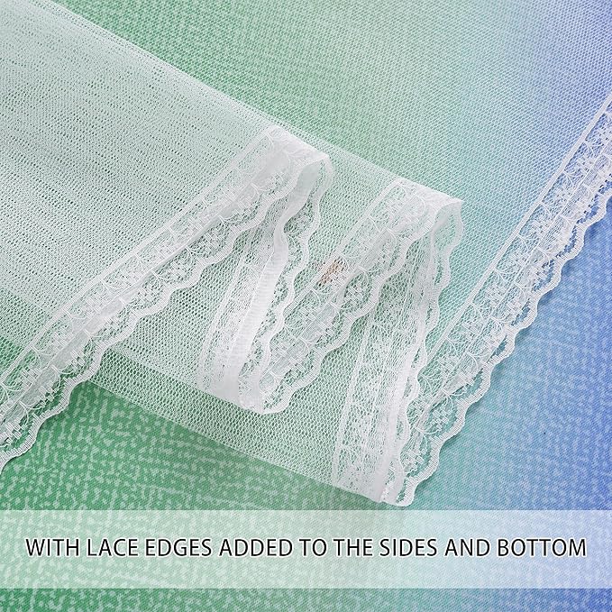 XiDi Girls Curtains for Bedroom 72 Inches Long 2 Panels Pink Green Blue Rainbow Blackout Curtains for Little Girl Kids Room Decor Living Room, Princess Unicorn Wall Decals Drapes 52x72